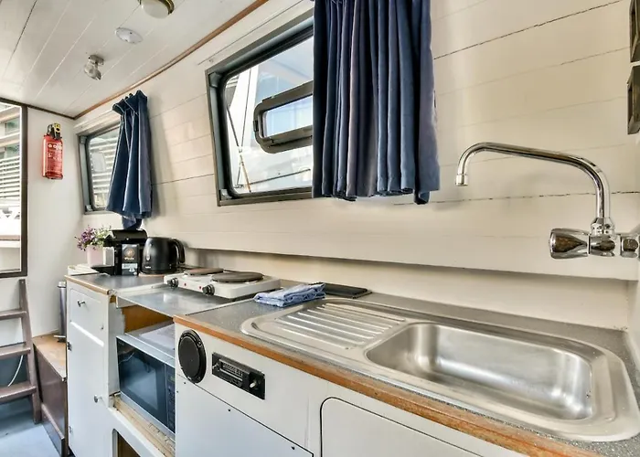 Bateau-hôtel Orginal Dutch Houseboat Center 'zijp' Amsterdam
